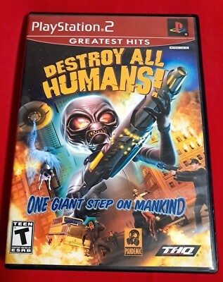 PLAYSTATION 2 GREATEST HITS DESTROY ALL HUMANS
