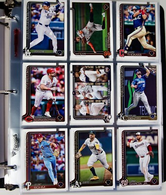 2025 Topps Series 1 Complete Base & Stars of MLB Set + Binder - All 380 Cards | eBay 2025 Topps Series 1 Complete Base & Stars of MLB Set + Binder - All 380 Cards | eBay