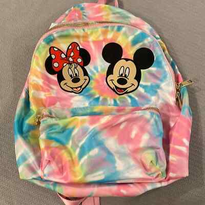 Stoney clover fable disney backpack Stoney Clover Lane Fable Mickey & Minnie Tie Die Backpack  main image 4