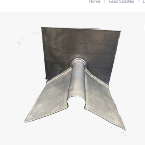 Roofing Lead Flashing For Lead Roll Ridge Abutment Saddle Any Pitch Leadwork - Picture 1 of 1