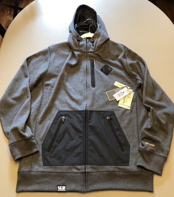 burton zip up hoodie