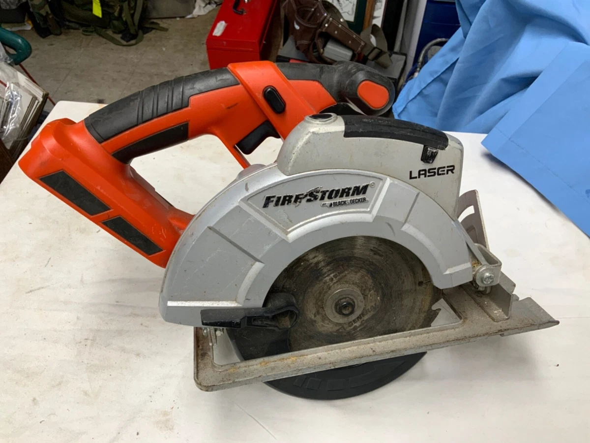 Black & decker firestorm circular saw hot sale