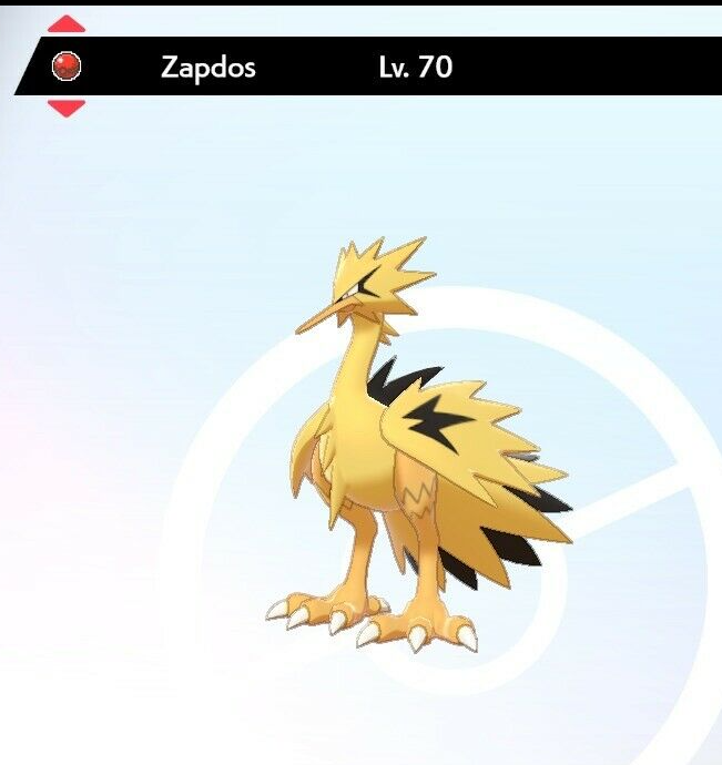 LF: Galarian Zapdos (just any non-shiny, as long as it is named Zapdos),  FT: shinies still in GO as shown in pictures (custom OT possible upon  request) : r/PokemonHome