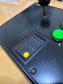 Sega Saturn Joystick Fighting Stick HORI HSS-07 Tested without a box From Japan