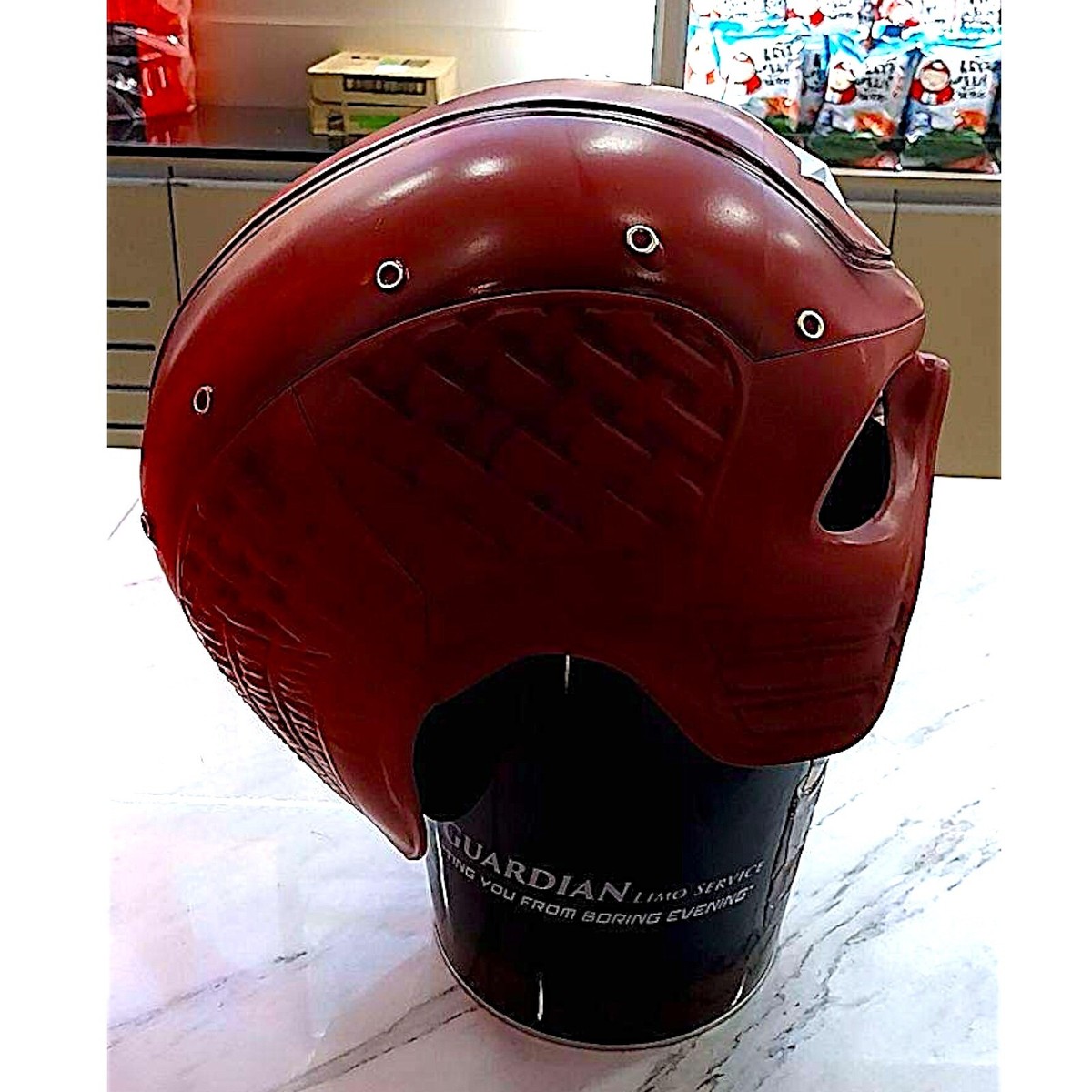 Mavel THUNDERBOLTS Popcorn Bucket Red Guardian Helmet 2025