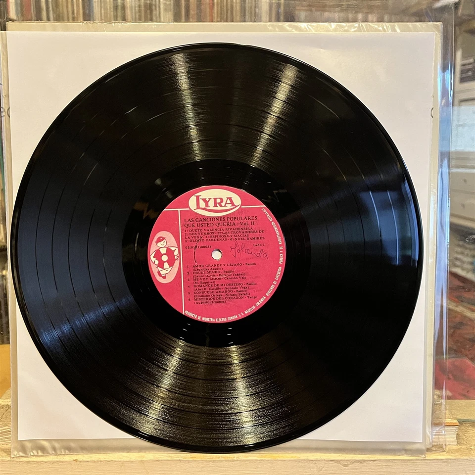 [LATIN]~EXC LP~VARIOUS~Las CANCIONES POPULARES QUE USTED QUERIA~VOL. II~[1968~CO - Image 3 of 4