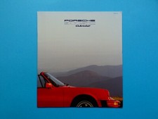 Prospekt / Katalog - Porsche 911 (G-Modell) - SC - Cabriolet / Cabrio - USA