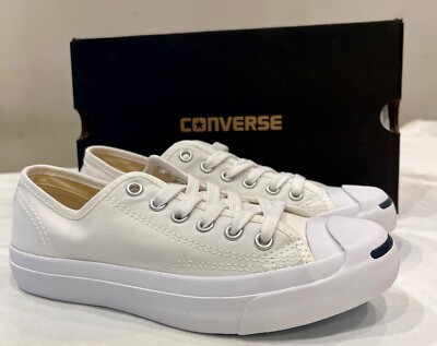 Jack Purcell ホワイトスニーカー 箱付き Converse, Jack Purcell CP Ox, Low Top White Sneaker, 1Q698, Unisex