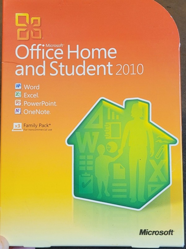 Microsoft Office Home & Student 2010 Family Pk.