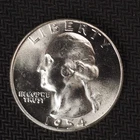 1954 *P* WASHINGTON SLVER QUARTER DOLLAR **NICE UNC COIN** FREE SHIPPING! C3614