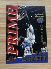 1995 Signature Rookies Prime Signatures #16 Kevin Garnett Auto Limited/3000.