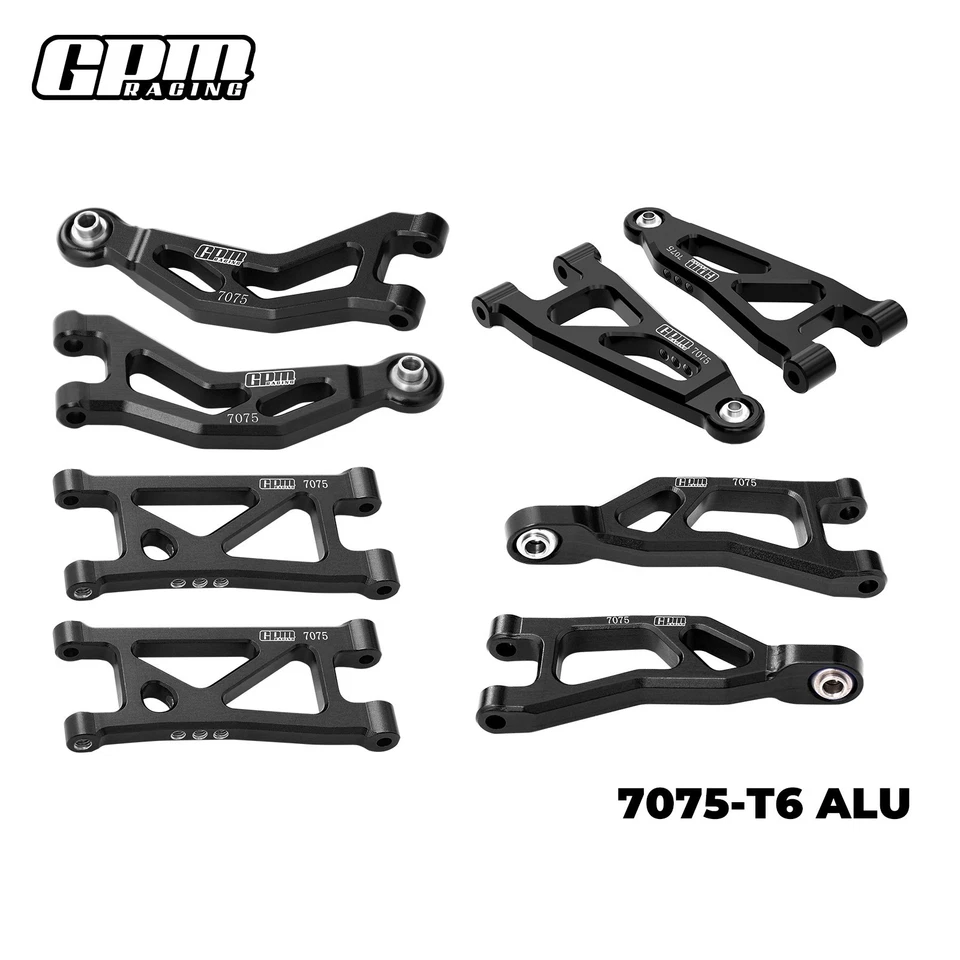 GPM 7075 Alloy (F+R) Suspension Arms Kit ARRMA 1/16 Mojave Grom LOSI 1/12 Nascar - Image 2 of 4