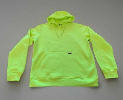 NEW Brahma HI-VIS Yellow Men's Workwear Heavy Weight Pullover Hoodie Size 2XL