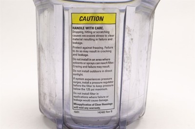 Pentair Pentek 142482 Big Clear Filter Housing Whole House Heavy