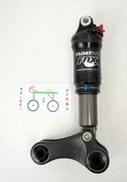 FOX Float RP2 Rear Air Shock Mountain Bike 165mm 6.5” Propedal Santa Cruz Blur