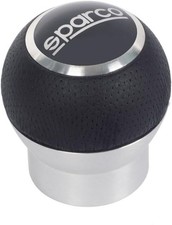 Sparco-corsa Shift Knob Black Leather X Metal Spg107j From Japan Sparco-corsa Shift Knob Black Leather X Metal Spg107j From Japan