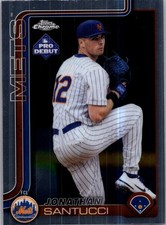 2025 Topps Pro Debut #PDC-150 Jonathan Santucci Chrome