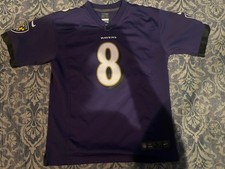 Nike Baltimore Ravens Jackson 8 NFL Jersey Purple youth L