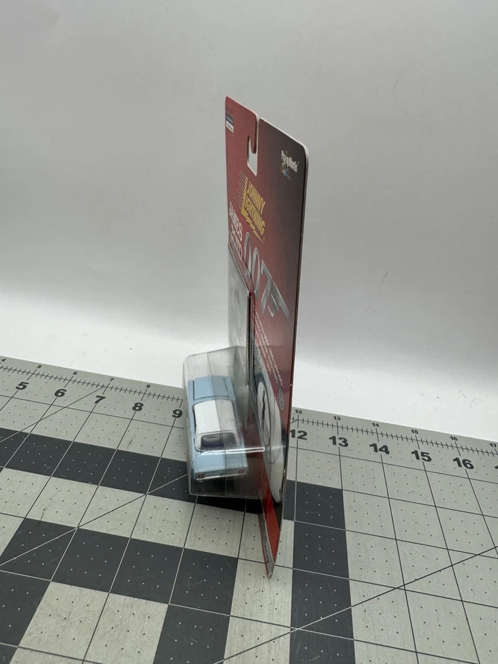 1999 Johnny Lightning Джеймс Бонд 007 Ford Mustang белый молнии погони синий - Изображение 4 из 4