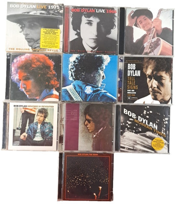 Bob Dylan CD Bundle 10 Albums Live Highway 61 Blood on the Tracks VG+