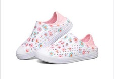 Skechers Girl's Foamies Guzman Steps-Hello Daisy sneaker-water friendly-SZ 1