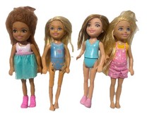 Mattel Barbie Chelsea & Friends Lot of 4 Asso...