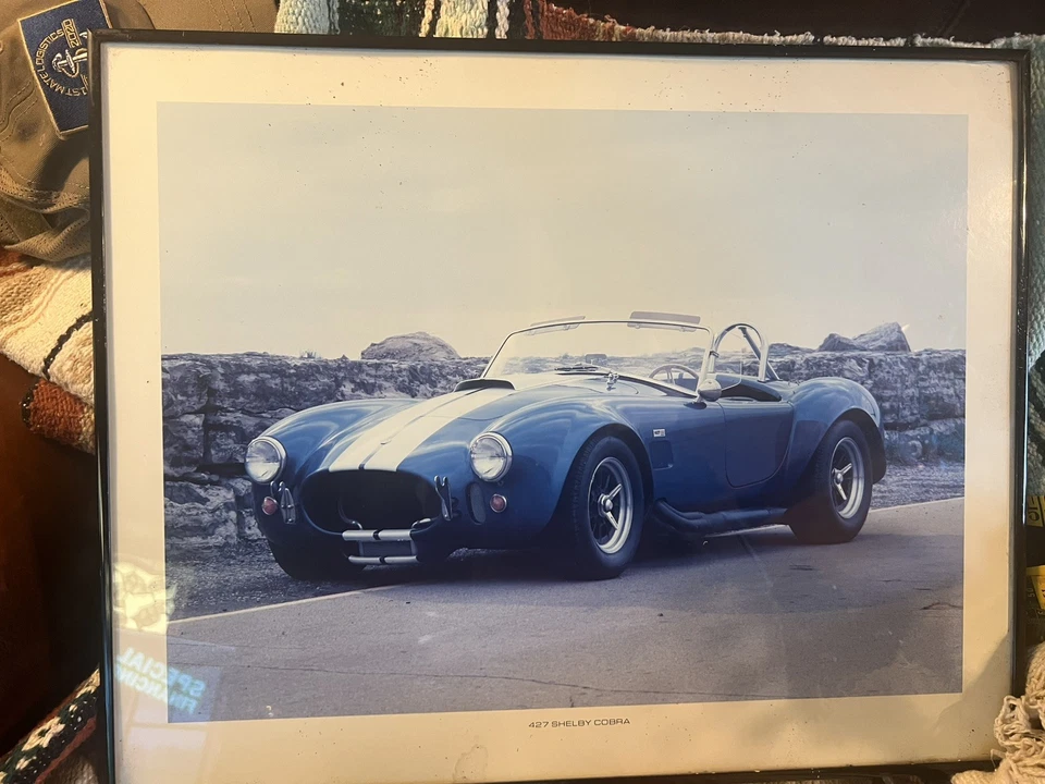 427 Cobra - Power Graphics 1984 Framed 16x20 Poster - Image 4 of 4