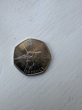 2011 Olympics Archery 50p - Available on eBay