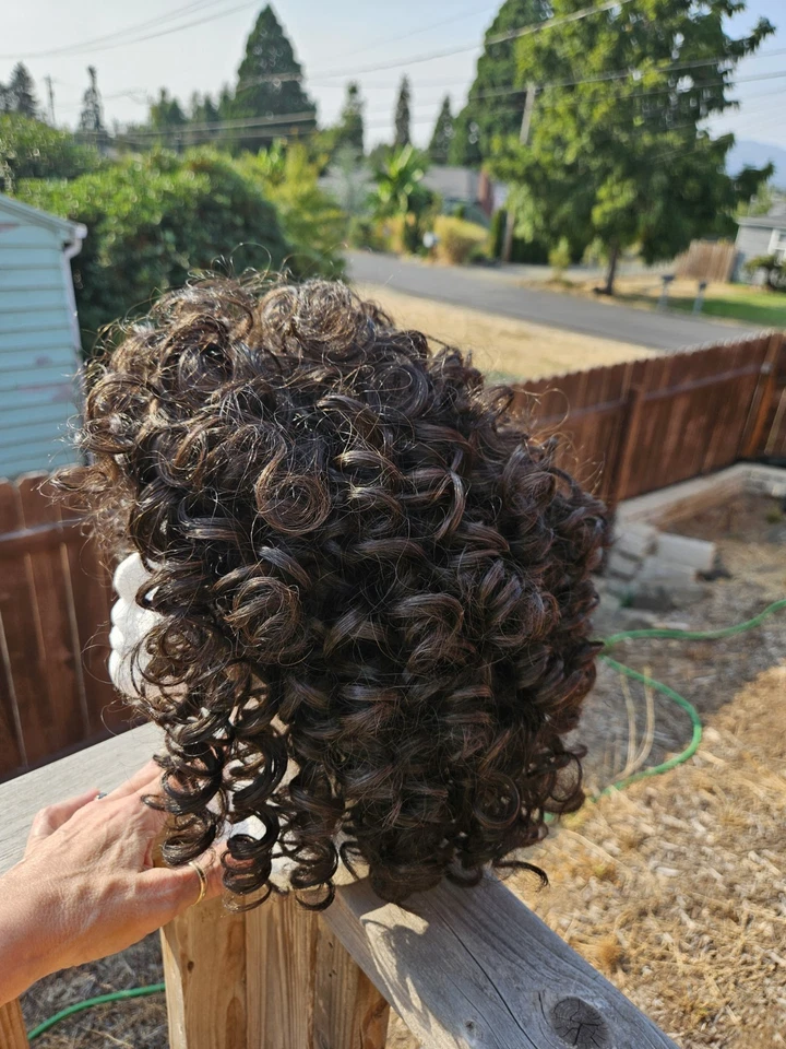 Peluca de cabello sintética Raquel Welch RL14/25SS, negra apagada, flash Click Click Foto 3 de 4