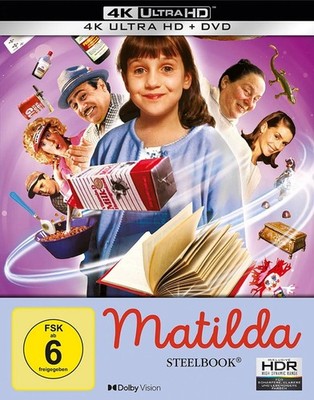 Matilda - 4K Ultra HD / Limited Steelbook # UHD+DVD-NEU