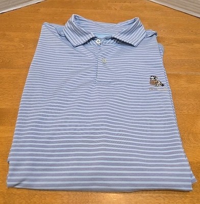 Fairway & Greene Polo Shirt Men's L Twin Eagles Naples, FL Golf Seller Owned 