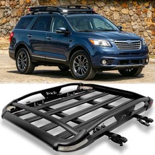 50x38 Roof Rack Cargo Carrier Basket W Cross Bars Luggage For Subaru Tribeca