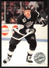 Marty McSorley, 1991-92 Pro Set Platinum, #184, Los Angeles Kings,