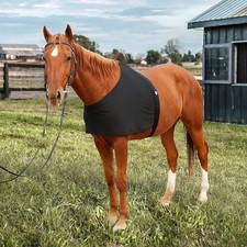 Horse Shoulder Guard Anti Rub Bib High Elastic Stretch Spandex Cloth Equestrian
