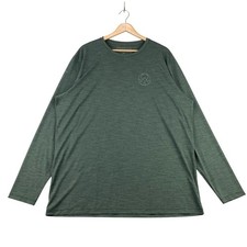 Anetik Ultralight Sun Shirt Men 2XL Green Performance Stretch VINT UV UPF 30 