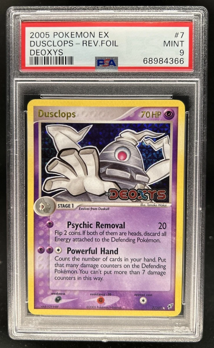 Pokémon TCG Professional Sports Authenticator (PSA) EX Deoxys