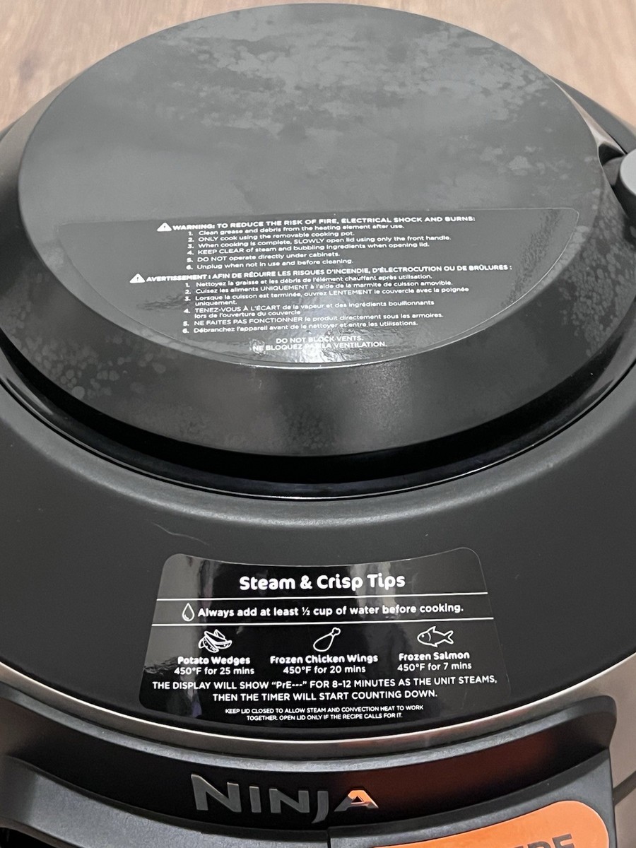 Ninja OL501 Foodi 14-in-1 6.5-qt. Pressure Cooker Steam Fryer with