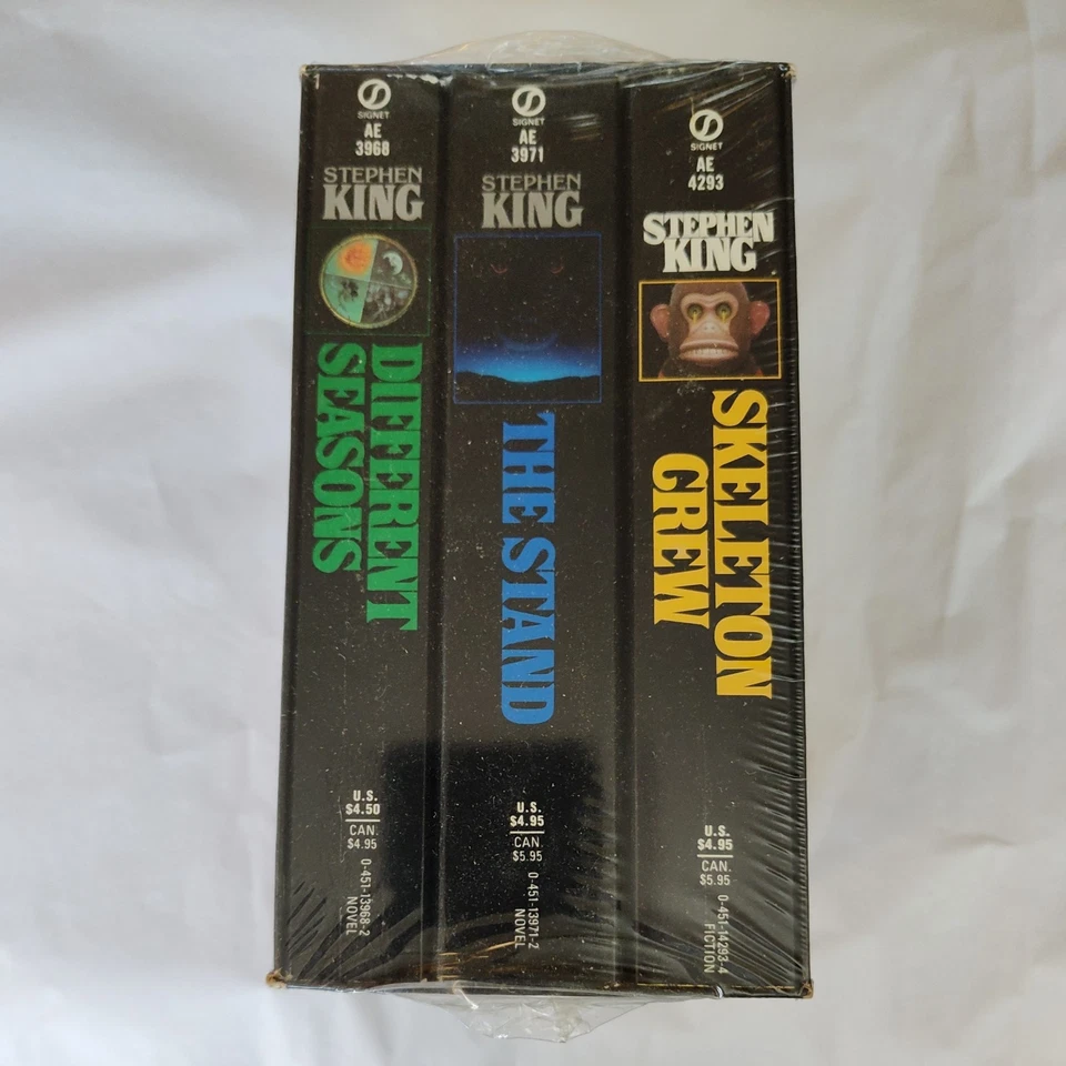Stephen King #3 Skeleton Crew The Stand Different Seasons Box Set NEW Sealed HTF - Image 2 of 2