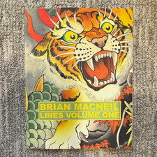 Brian MacNeil Lines Volume One Tattoo Flash Design Reference Book