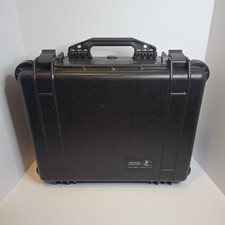 Pelican 1550 Hard Case Black Waterproof Protective Equipment Storage w/ Foam