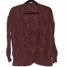 Express Warm Burgundy Cardigan  EUC  Sz XS