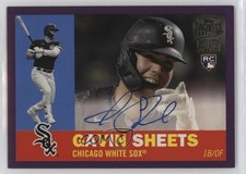 2022 Topps Archives 1960 Fan Favorites Purple 143/150 Gavin Sheets Auto 1ir6