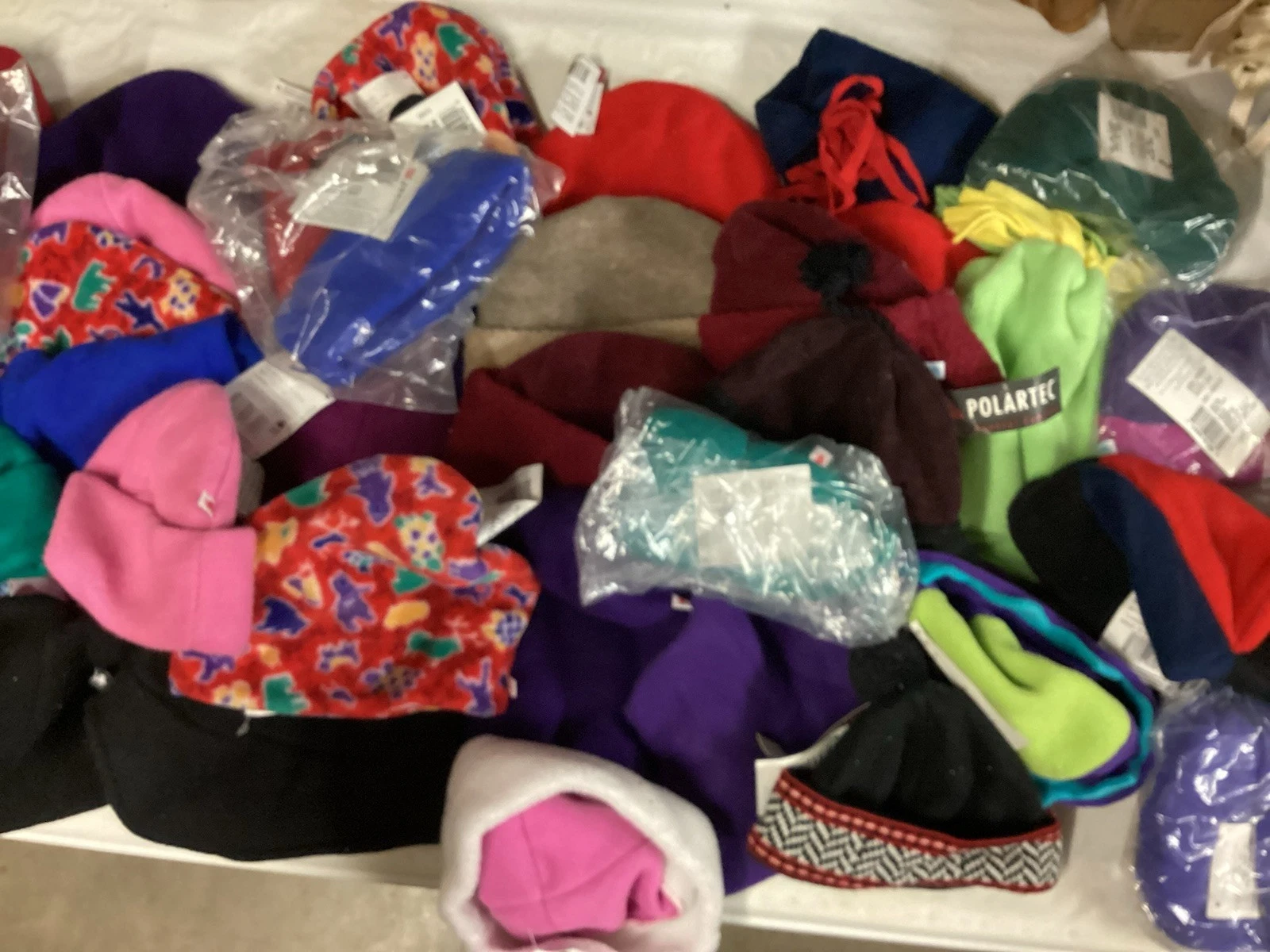 * Lot of 75 Different Style Beanies