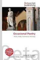 Lambert M. Surhone (U. A.) | Occasional Poetry | Taschenbuch | Englisch (2026)