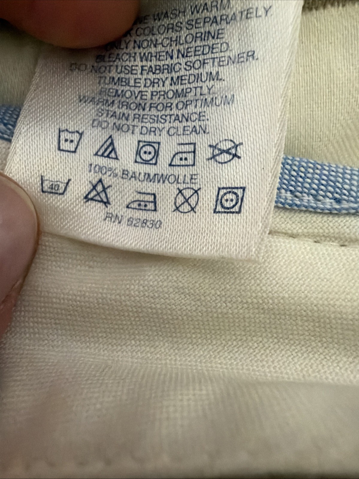 Lands End Mens 38x30 Corduroy Pants Tan Traditional Fit image 5