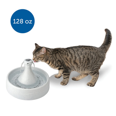 #ad #ad PetSafe Drinkwell 360 Dog and Cat Water Fountain Plastic 128 oz. $29.99