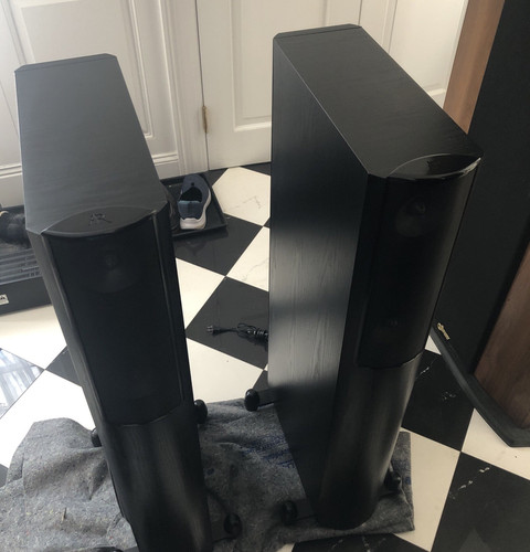 Acoustic Research AR-XP410P 3 Way Powered Speakers perfect working condition