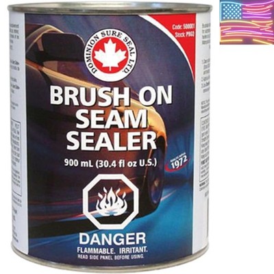 Brush-On Seam Sealer - Waterproof Sealant Caulk for Automotive & Fabric Repai...