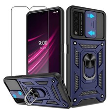 for T-Mobile Revvl V Plus 5G Case with HD Screen Protector with Slide Camera ...