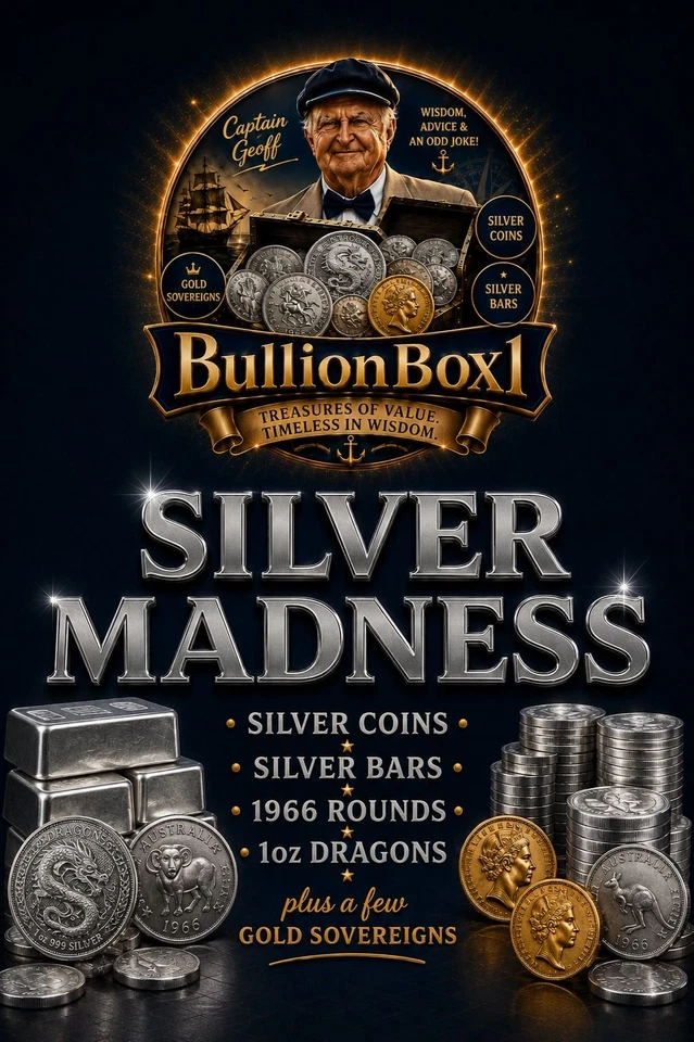 Silver Madness! Silver Coins, Bars, 1966 Rounds, 1oz Bars and more...